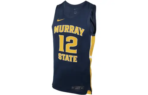 Nike Ja Morant Murray State Alphanumeric Print Colorblock Basketball Tank Top Ja Morant Size 12 Men's Navy