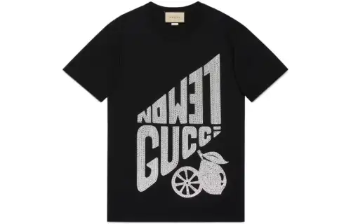 【Previous Season】'Lemon GUCCI' short-sleeve T-shirt