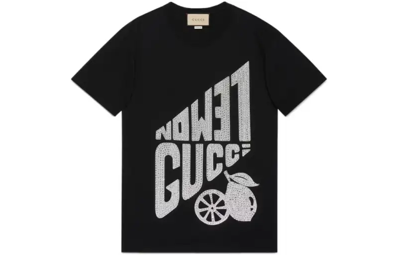 【Previous Season】'Lemon GUCCI' short-sleeve T-shirt