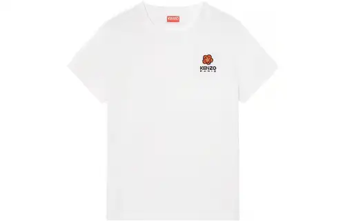 KENZO Boke Flower Embroidered Crewneck T Shirt