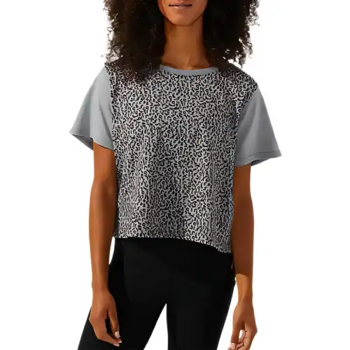 Asics Regular T Shirt Women's Medium Gray