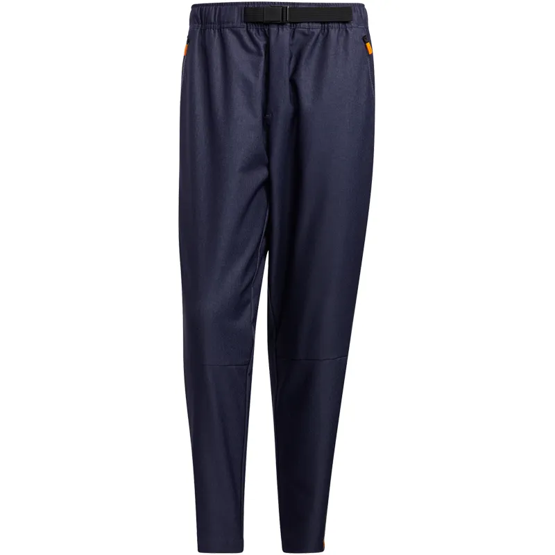 Adidas Casual Pants Men's Blue Moderate Tapered Pants