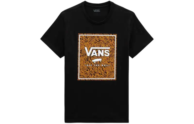 Vans Animash Bff Dusk T Shirts Women's Black Crew Neck Moderate Other