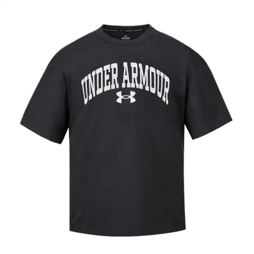 Under Armour Drop Shoulder Sleeve T Shirt Women's Black