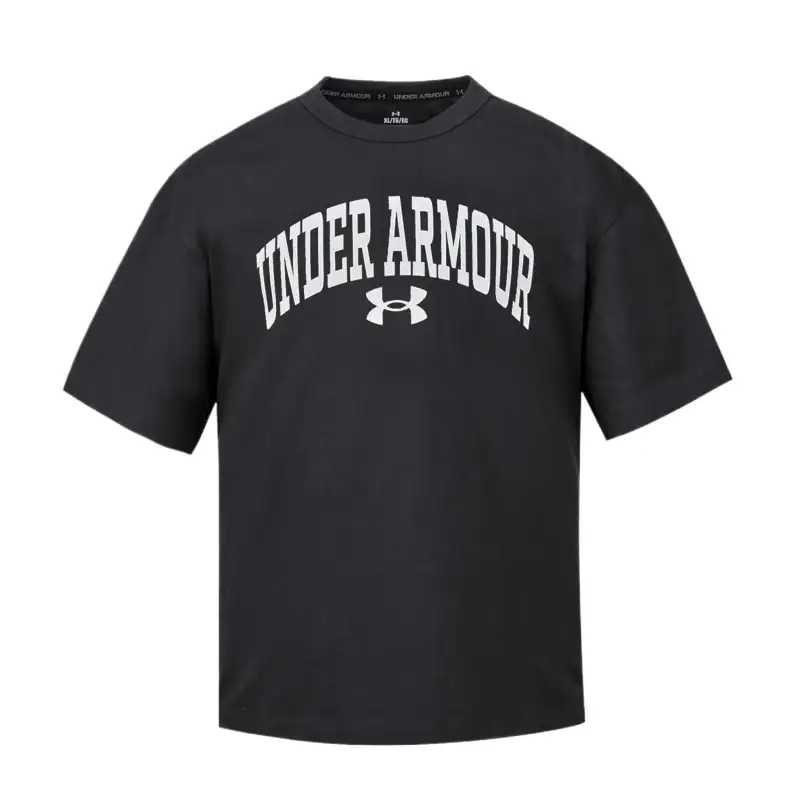 Under Armour Drop Shoulder Sleeve T Shirt Women's Black