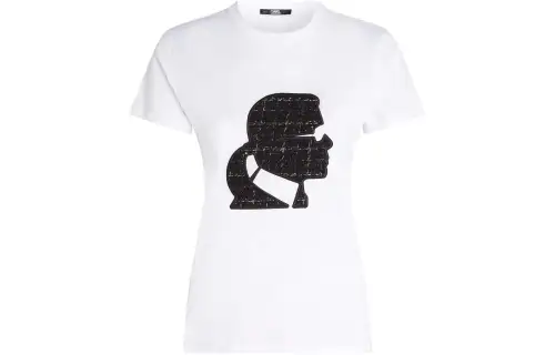 【Previous Season】Profile crew-neck T-shirt