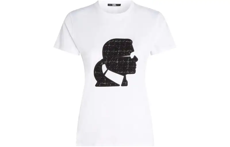 【Previous Season】Profile crew-neck T-shirt