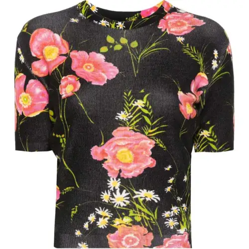 Balenciaga Floral print Knitted Top