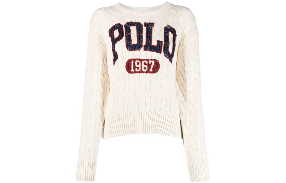 Polo Ralph Lauren SS22 Sweater Standard Women's White
