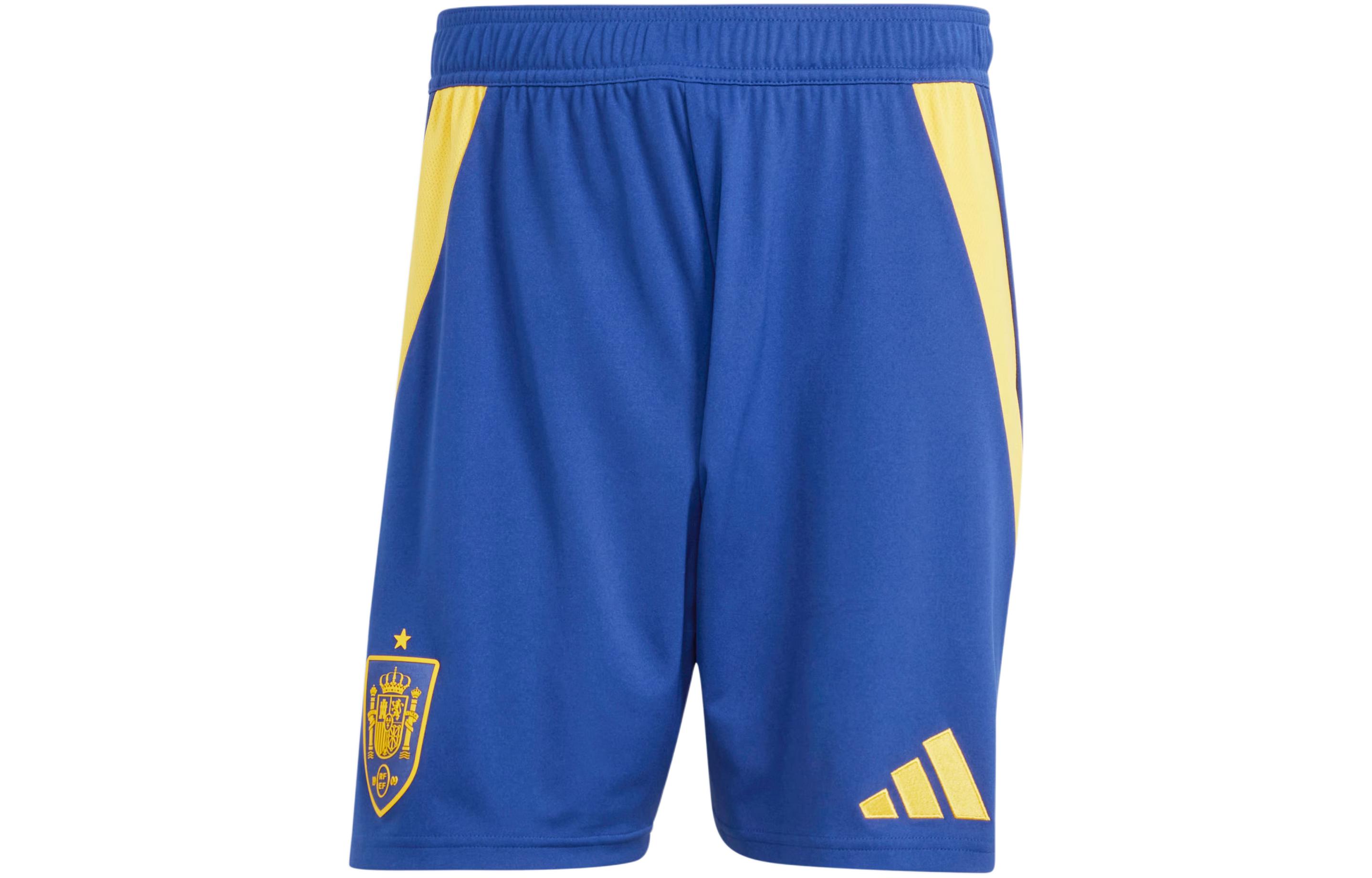 Adidas Spain 24 Home Shorts Soccer Bottom Fan Edition, Spain Team, Home Men’s Victory Blue
