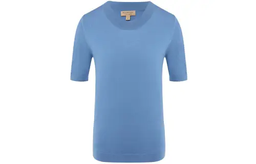 Burberry SS21 Slim Fit Sweater Women's Blue