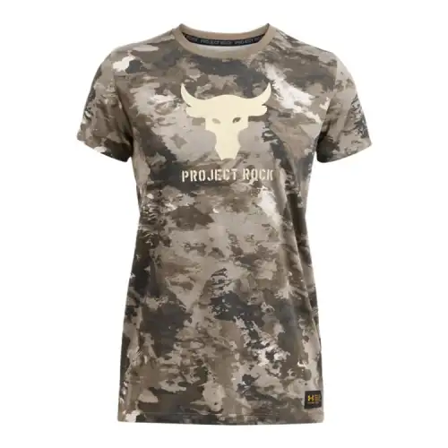 Under Armour ProjectRock Regular T Shirt Women's Camouflage