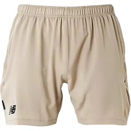New Balance SS25 Sports Shorts Men's Stone Age