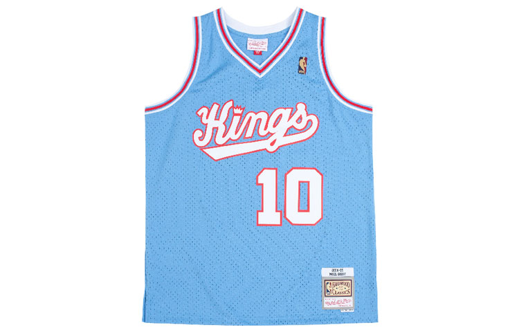 Mitchell Ness Basketball Jersey SW Fan Edition 04 05 Season, Sacramento Kings, Bibby Size 10 Unisex Blue
