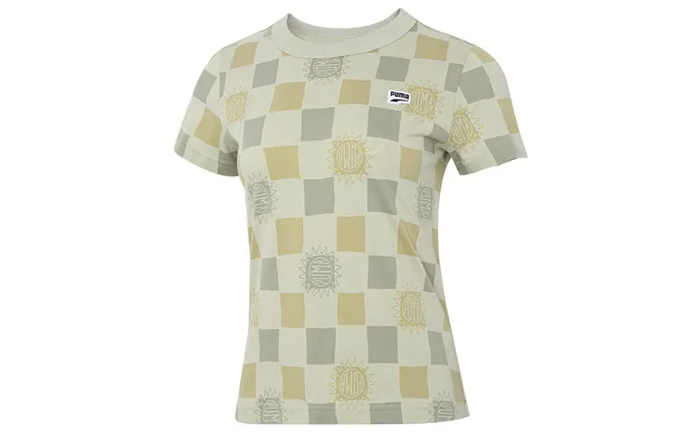 PUMA T Shirt Women's Light Green