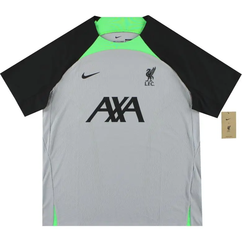 Nike Liverpool Dri FIT Soccer Jersey Men's Wolf Gray
