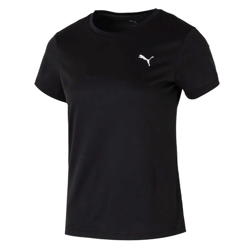 Женская футболка PUMA Спорт (черная)