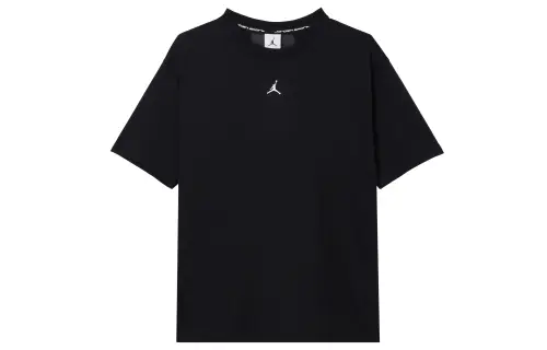 Jordan Drop Shoulder Sleeve T Shirt Women's Black