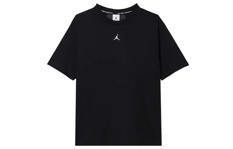 Jordan Drop Shoulder Sleeve T Shirt Women's Black