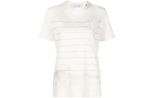 Golden Goose X Novembre Heart-beat Print T-shirt
