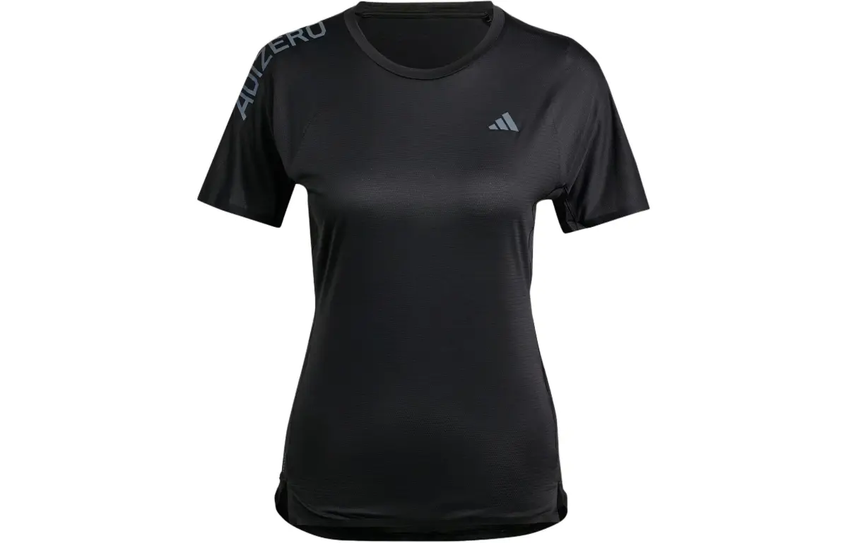 Adidas Drop Shoulder Sleeve T Shirt Women's Black