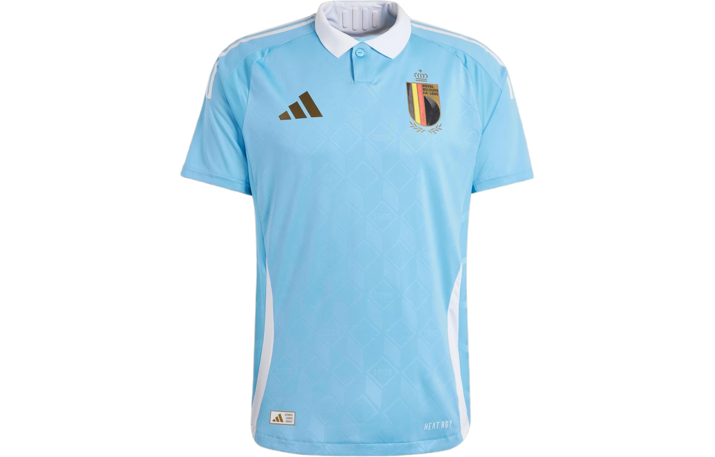 Adidas Belgium 2024 Away Authentic Jersey Soccer Jersey Player Edition, Belgium National Team, Away Men’s Blue