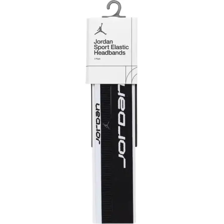 Nike Hair Bands Unisex Black White