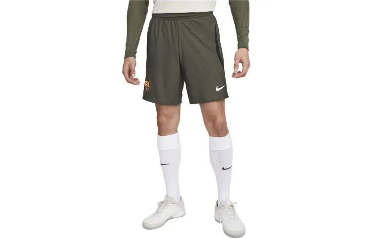 Nike F.C. Barcelona Strike Elite Soccer Ball Shorts Men's Olive Green