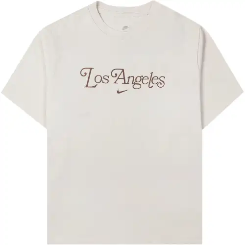 Nike Drop Shoulder Sleeve T Shirt Women's Apricot
