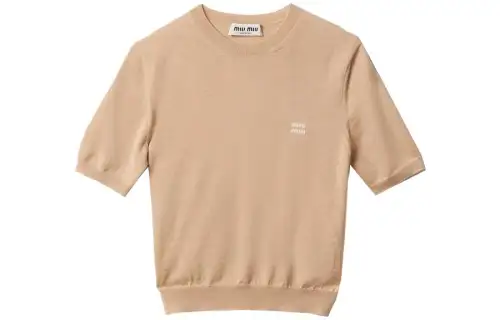 MIU MIU SS23 Crop Top Women's Snow