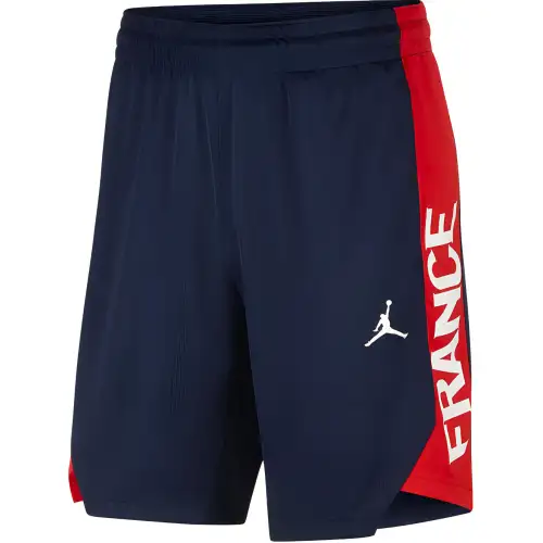 Jordan Team France Basketball Shorts Men's Marine Blue