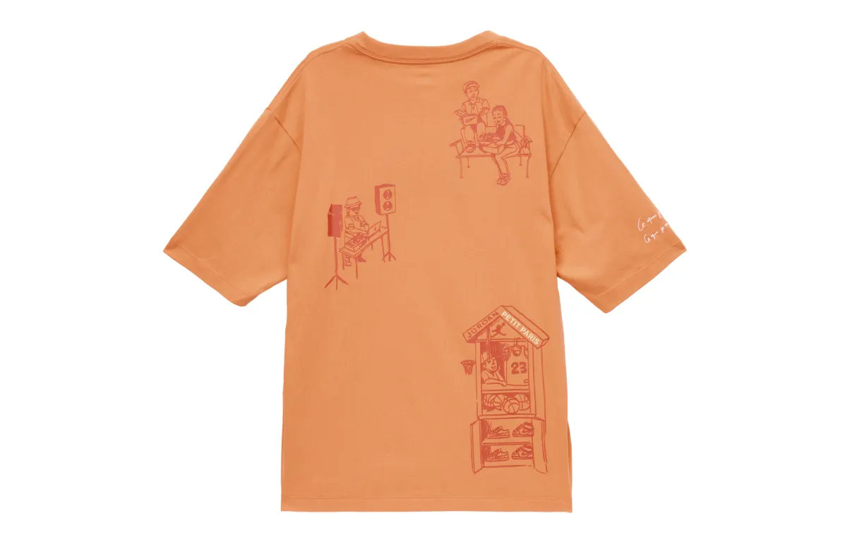 Nike Set in Sleeve T Shirt Women's Orange