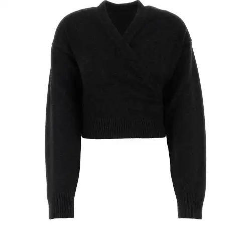 Balenciaga Cross Over Knit Sweater