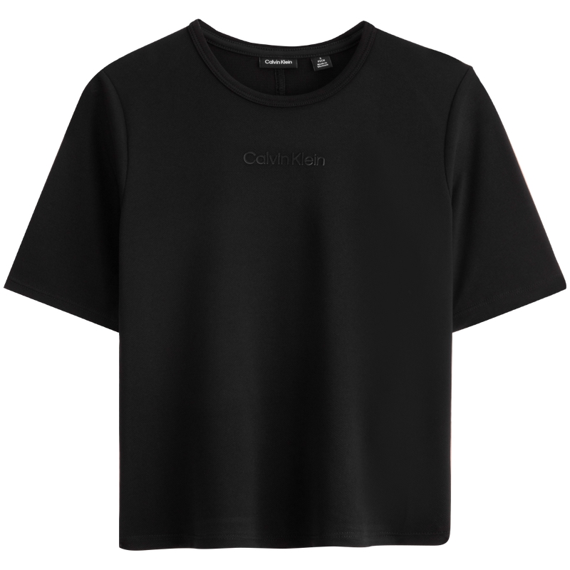 Женская футболка CALVIN KLEIN SS24 (черная)