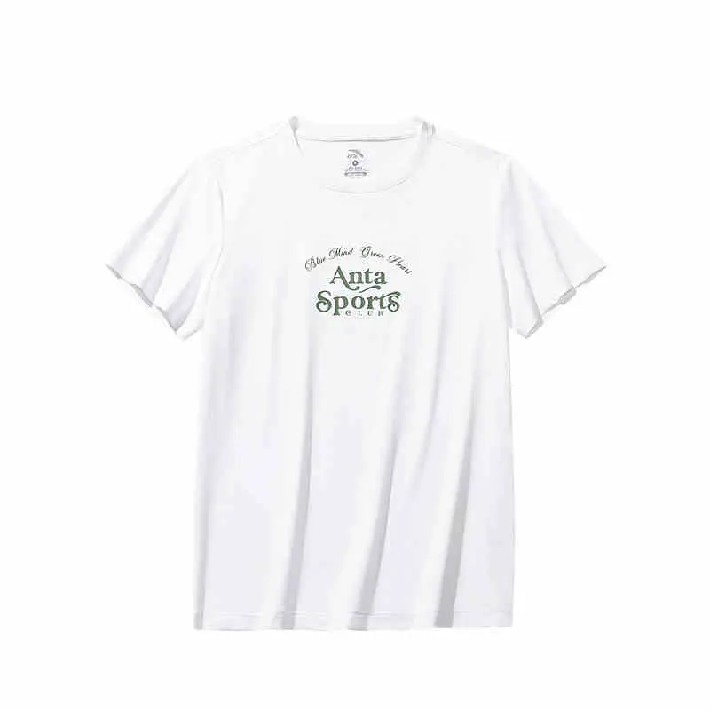 Anta Sports Lifestyle Collection Lifestyle Collection T Shirt Women's Snowflake White
