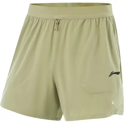 Li Ning Fitness Series Sports Shorts Men's Agarwood Green