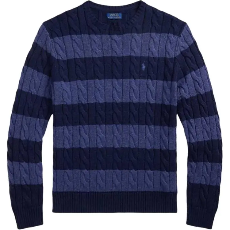 Polo Ralph Lauren Sweater Standard Men's Marine Blue Multicolor