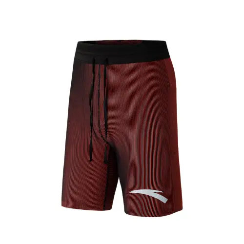 Anta Running Shorts Men's Neon Bright Red