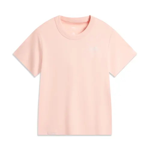 Li Ning x GUGONG,LIANMINGKUAN China Culture Collection T Shirt Women's Pink