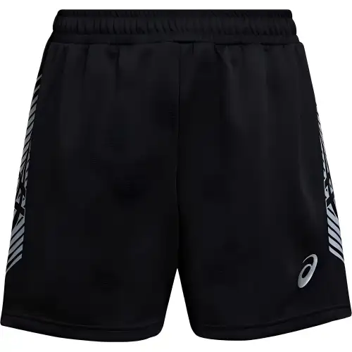 ASICS Sports Shorts Men's Black Silver