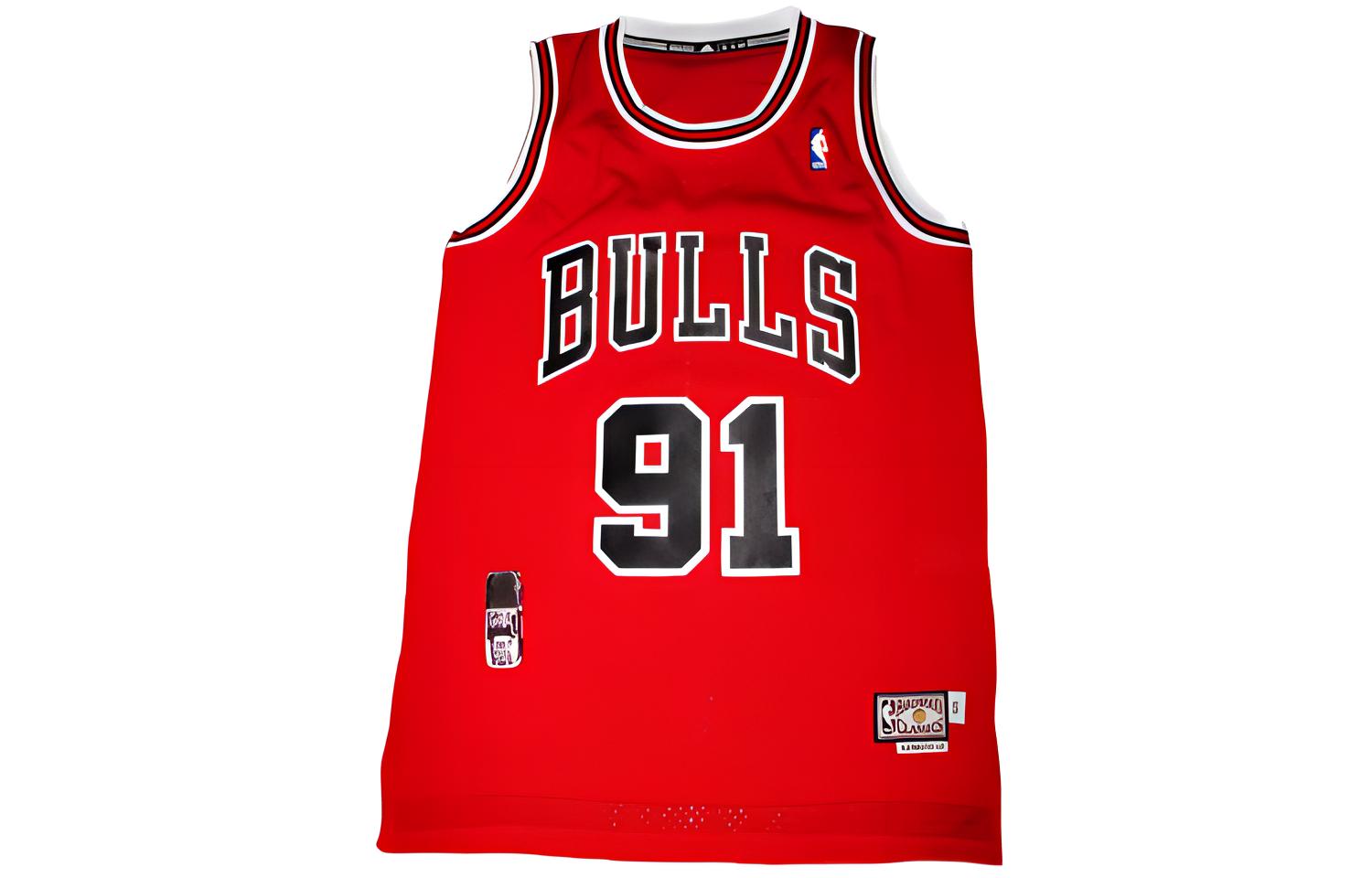 Adidas, retro football uniform, basketball red vest with a round collar sleevless for men and women, with embroidery