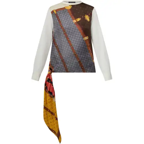 LOUIS VUITTON Trunk Print Pullover