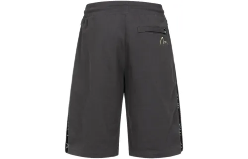 EVISU Sports Shorts Men's Charcoal Gray Moderate