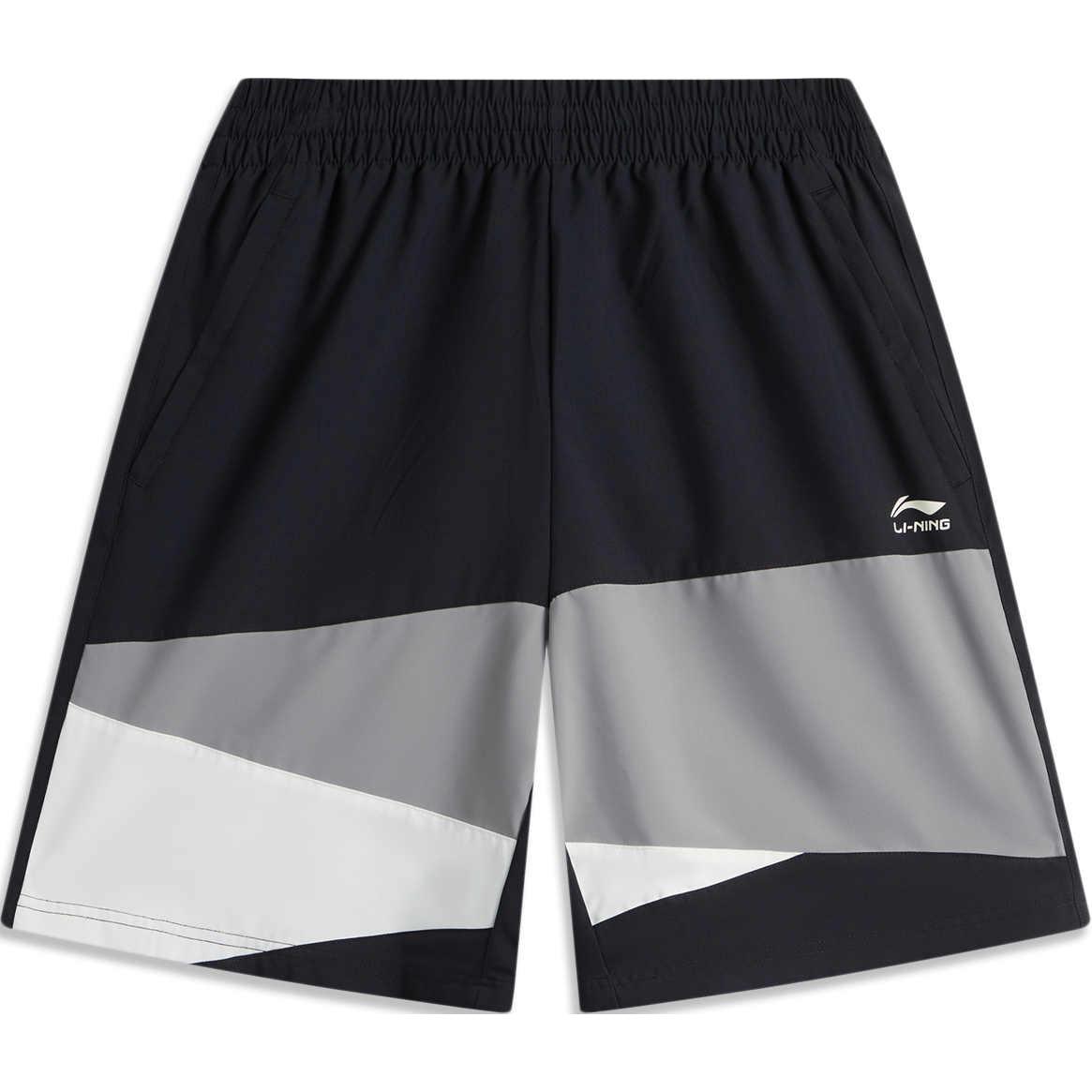 Li Ning Sports Fashion Collection Sports Shorts Men’s Black Gray