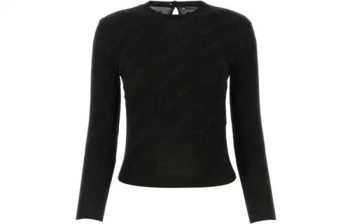 Balenciaga Mini Allover Logo Jumper