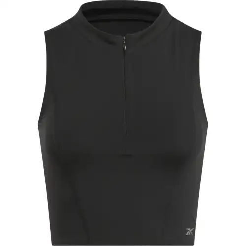 Reebok Active Collective Dreamblend Crop Top Women's Black