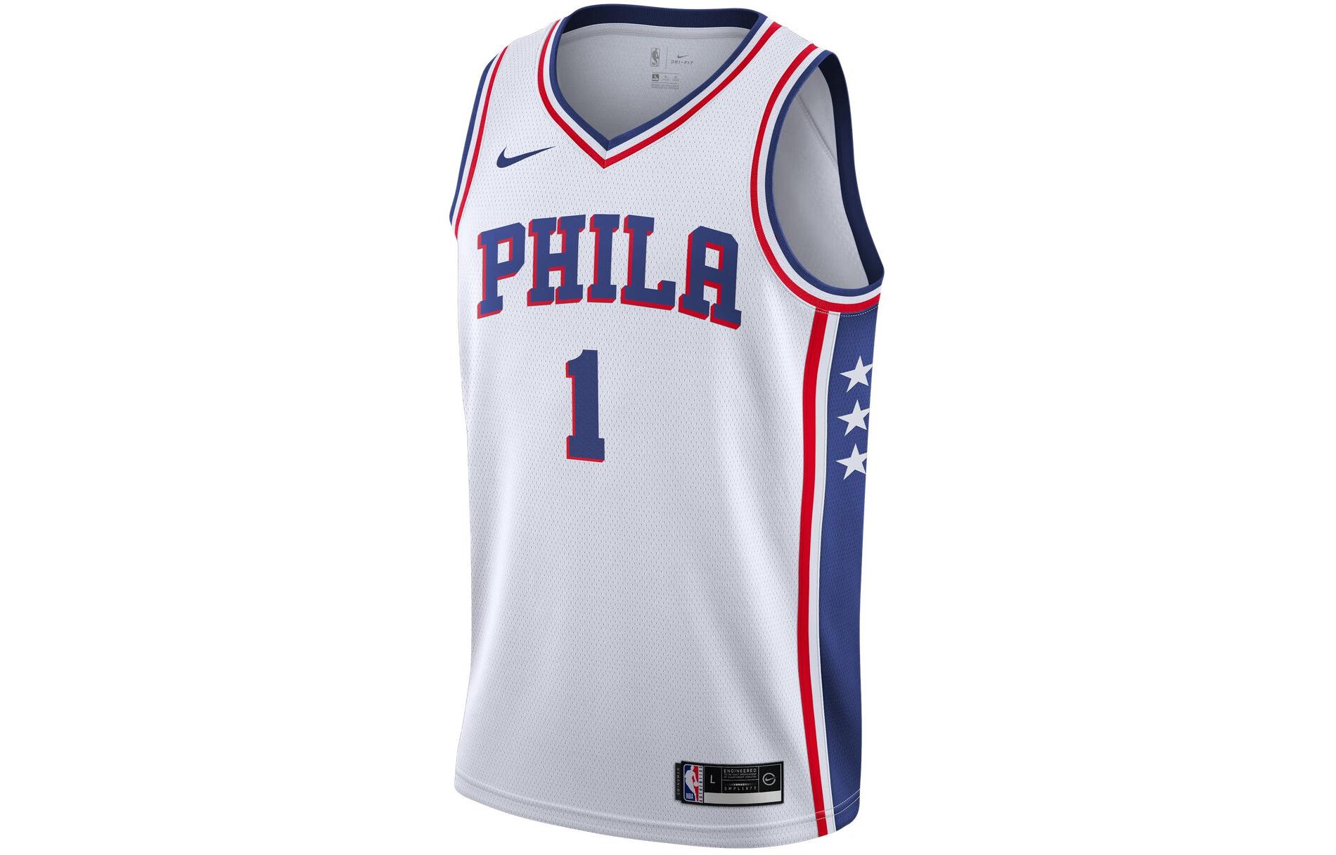 NBA x Nike Basketball Jersey Men’s White