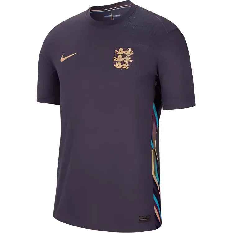 Nike England National Team SS24 Dri FIT ADV Soccer Authentic Jersey Soccer Jersey Men's Black Raisins