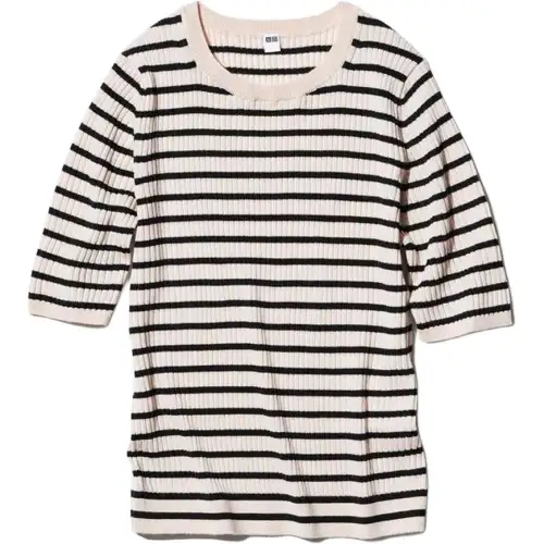 UNIQLO Sweaters Women's Ivory Crew Neck Moderate Other