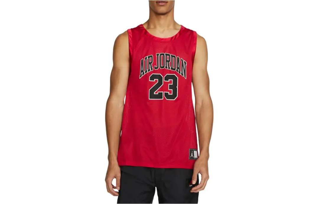 Jordan Basketball Jersey Unisex Red